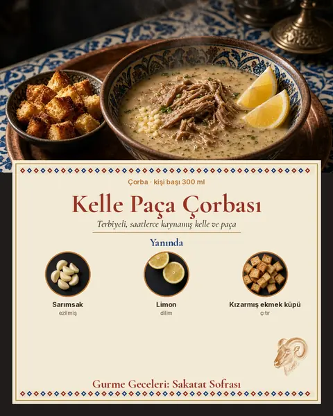 Kelle Paça Çorbası